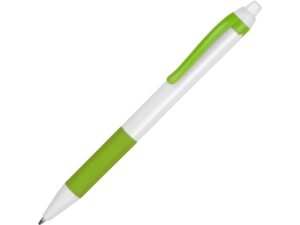 Ручка пластиковая шариковая «Centric» - белый/зеленое яблоко