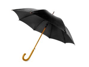 Зонт-трость «Радуга» - черный
