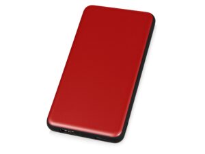 Внешний аккумулятор «Shell Pro», 10000 mAh - красный/черный