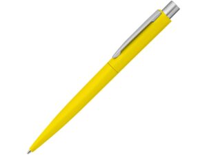 Ручка шариковая металлическая «Lumos Gum» soft-touch - желтый