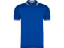 Рубашка поло «Montreal» мужская - S, королевский синий/белый