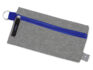 Пенал «Holder» из переработанного полиэстера RPET - серый/синий