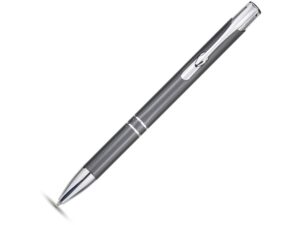 Ручка металлическая шариковая «Moneta» - синий, серый/серебристый