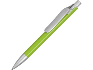 Ручка металлическая шариковая «Large» - зеленое яблоко/серебристый