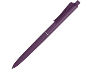 Ручка пластиковая soft-touch шариковая «Plane» - фиолетовый