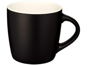 Керамическая чашка «Riviera» - черный/белый