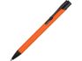 Ручка металлическая шариковая «Crepa» - оранжевый/черный