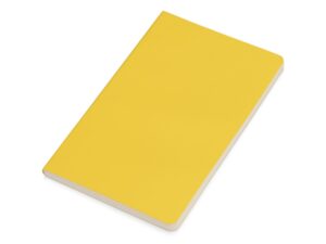 Блокнот А5 «Softy» soft-touch - A5, желтый