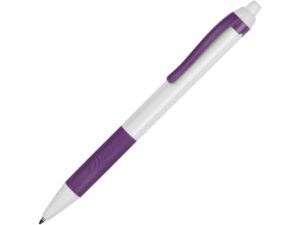 Ручка пластиковая шариковая «Centric» - белый/ фиолетовый
