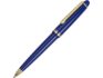 Ручка пластиковая шариковая «Анкона» - синий/золотистый