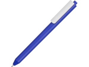 Ручка пластиковая шариковая Pigra P03 - синий/белый