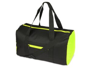 Спортивная сумка «Master» - черный/неоновый зеленый