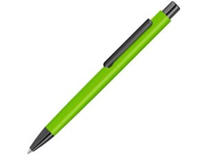 Металлическая шариковая ручка «Ellipse gum» soft touch с зеркальной гравировкой - светло-зеленый