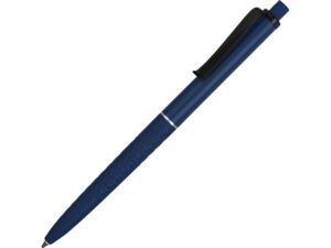 Ручка пластиковая soft-touch шариковая «Plane» - темно-синий