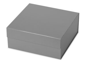 Коробка разборная с магнитным клапаном - M, серебристый