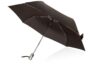 Зонт «Оупен» - коричневый/серебристый, черный