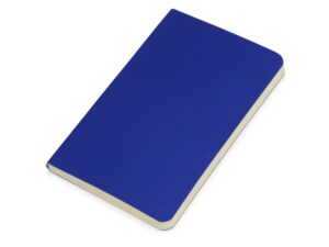 Блокнот А5 «Softy» soft-touch - A6, синий