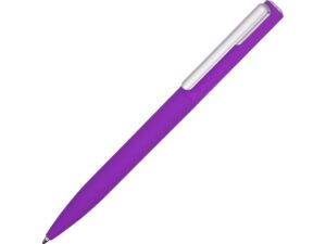 Ручка пластиковая шариковая «Bon» soft-touch - фиолетовый