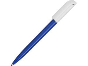 Ручка пластиковая шариковая «Миллениум Color BRL» - синий/белый