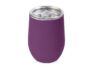 Вакуумная термокружка «Sense Gum», непротекаемая крышка, soft-touch - фиолетовый