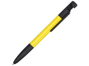Ручка-стилус металлическая шариковая «Multy» - желтый