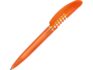 Ручка пластиковая шариковая «Серпантин» - оранжевый