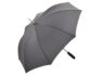 Зонт-трость «Alu» с деталями из прочного алюминия - серый