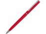 Ручка пластиковая шариковая «Наварра» - красный матовый/серебристый