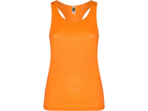 Топ спортивный «Shura» женский - 2XL, неоновый оранжевый