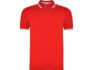 Рубашка поло «Montreal» мужская - S, красный/белый