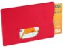 Защитный RFID чехол для кредитной карты «Arnox» - красный