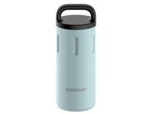 Вакуумный термос с керамическим покрытием «Bottle», 590 мл - 590 мл, светло-голубой