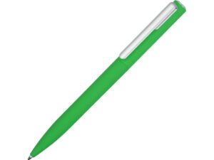 Ручка пластиковая шариковая «Bon» soft-touch - зеленый