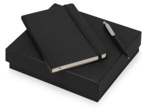 Подарочный набор Moleskine Picasso с блокнотом А5 и ручкой - черный