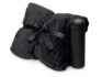 Подарочный набор «Cozy hygge» с пледом и термосом - плед- черный, термос- черный