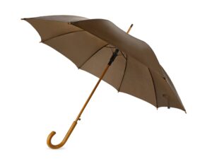 Зонт-трость «Радуга» - коричневый