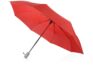 Зонт складной «Леньяно» - красный/серебристый