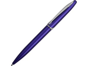 Ручка пластиковая шариковая «Империал» - синий металлик/серебристый