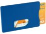Защитный RFID чехол для кредитной карты «Arnox» - ярко-синий