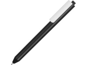 Ручка пластиковая шариковая Pigra P03 - черный/белый