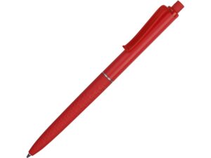 Ручка пластиковая soft-touch шариковая «Plane» - красный