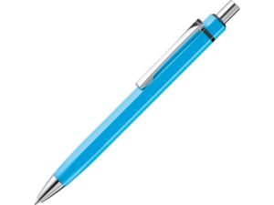 Ручка металлическая шариковая шестигранная «Six» - голубой