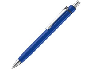 Ручка металлическая шариковая шестигранная «Six» - синий