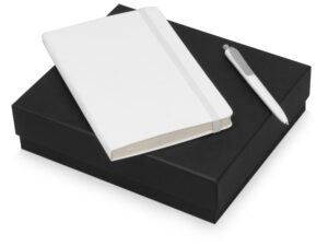 Подарочный набор Moleskine Picasso с блокнотом А5 и ручкой - белый