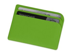 Картхолдер для пластиковых карт «Favor» - зеленое яблоко