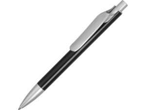 Ручка металлическая шариковая «Large» - черный/серебристый