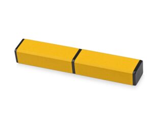 Футляр для ручки «Quattro» - желтый/черный