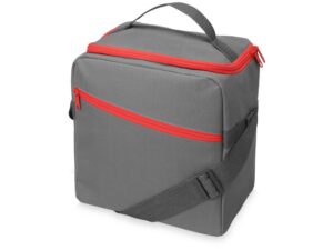 Изотермическая сумка-холодильник «Classic» - серый/красный