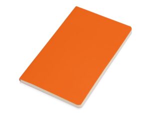 Блокнот А5 «Softy» soft-touch - A5, оранжевый