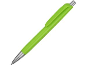 Ручка пластиковая шариковая «Gage» - зеленое яблоко матовый/серебристый